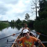 Ruderer auf der Spree 2015