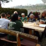 Abendessen in Bratislava Donau 2015