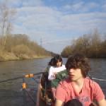 Ruderer auf der Iller 2015