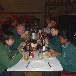 Abendessen der Ruderer in Torgau 2015