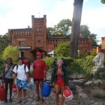 Rudererquartier in einer Burg Polen 2015