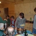 Abendessen Dunauvjaros Donbau 2016