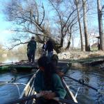 Pause bei Manfred Klein Donau 2016