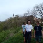 Ruderer auf Burg Ilok Donau 2016