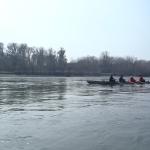 Vierer auf dem Weg nach Bratislava Donau 2016