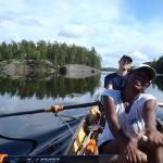 Schaerengarten saimaa Ruderer Finnland 2016