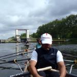 Lehnitz Schleuse mit Ruderbooten Havelquelle 2016