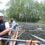 Ruderboot bei Birkenwerder Havelquelle 2016