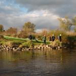 Einsetzen an der alten Moldau 2016