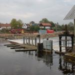 Wehr im Bau Hnevkovice Moldau 2016