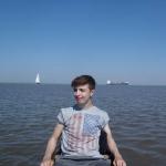 Malte auf der Nordsee Oste 2016