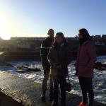 St Abbs auf der Mole 2016