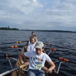 Ruderboot auf dem Zernsee Werder 2016