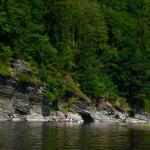 Bleilochtalsperre Felsen 2017