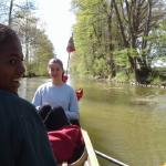 Nirina und Sophie auf dem Emster Kanal 2017