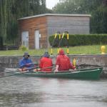 Dauerregen in der Schleuse 2017