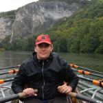 Hannes vor den Felsen Maas 2017