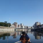 Liege downtown Maas 2017