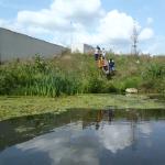 Einsetzstelle unterhalb der Schleuse Blog 2017