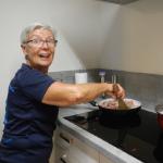 Maria macht Abendessen Maas 2017