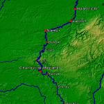 Maas Wanderfahrt 2017 Karte