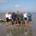 Ruderclub Kleinmachnow auf dem Oste Riff 2017