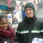 Paul mit seiner Blaubeersuppe 2017