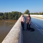 unten Garonne oben Kanal Midi 2018