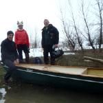 Djerdap II direkt neben der Schleuse Start Donaufahrt 2018