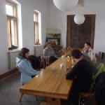 Ruderer beim Nachmittagstee Port Cetate Donaufahrt 2018