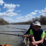 kurz vor Tutrakan friedlicher Nebenarm Donaufahrt 2018