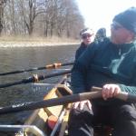 Eiszapfen auf dem Sacrow Paretzer Kanal 2018