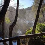 Gischt an den Krka Faellen 2018