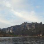 Ruderer vor der Bastei 2018