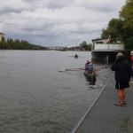 Frankfurt Boote am Ziel 2018