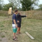 WaWa beim Bogenschiessen 2018