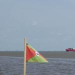 Containerfrachter am Osteriff 2018