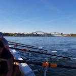 Trainingsstrecke durch Koeln Rheinmarathon 2018