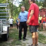 Neuer Bootsanhaenger Uebergabe durch BM Albers 2018