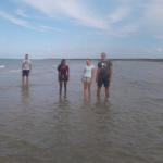 Hirtshals wir warten auf die Fähre 2018