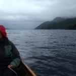 Maria im Regen Norsjo 2018