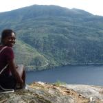 Nirina am Abgrund Telemark 2018