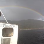 Regenbogen ueber dem Nisser 2018