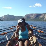 Ruderboote auf dem Nisser 2018