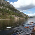 Rudererinnen auf dem Nisser 2018