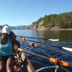 Rudervierer auf dem Nisser 2018