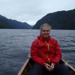 Steuerfrau auf dem Telemarkkanal 2018