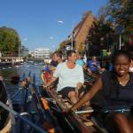 Ruderer in der Oberschleuse Wiking 2018