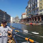 Berliner Dom vom Ruderboot 2019