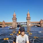 Ruderboote Oberbaumbruecke 2019